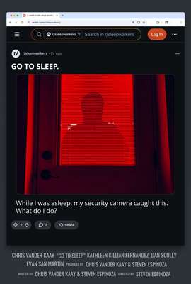 Go to Sleep